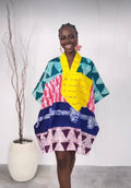Adire Short Dress