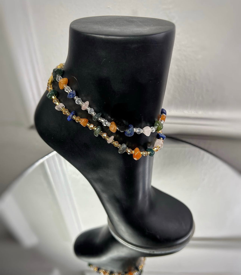 Gem Stone Anklet