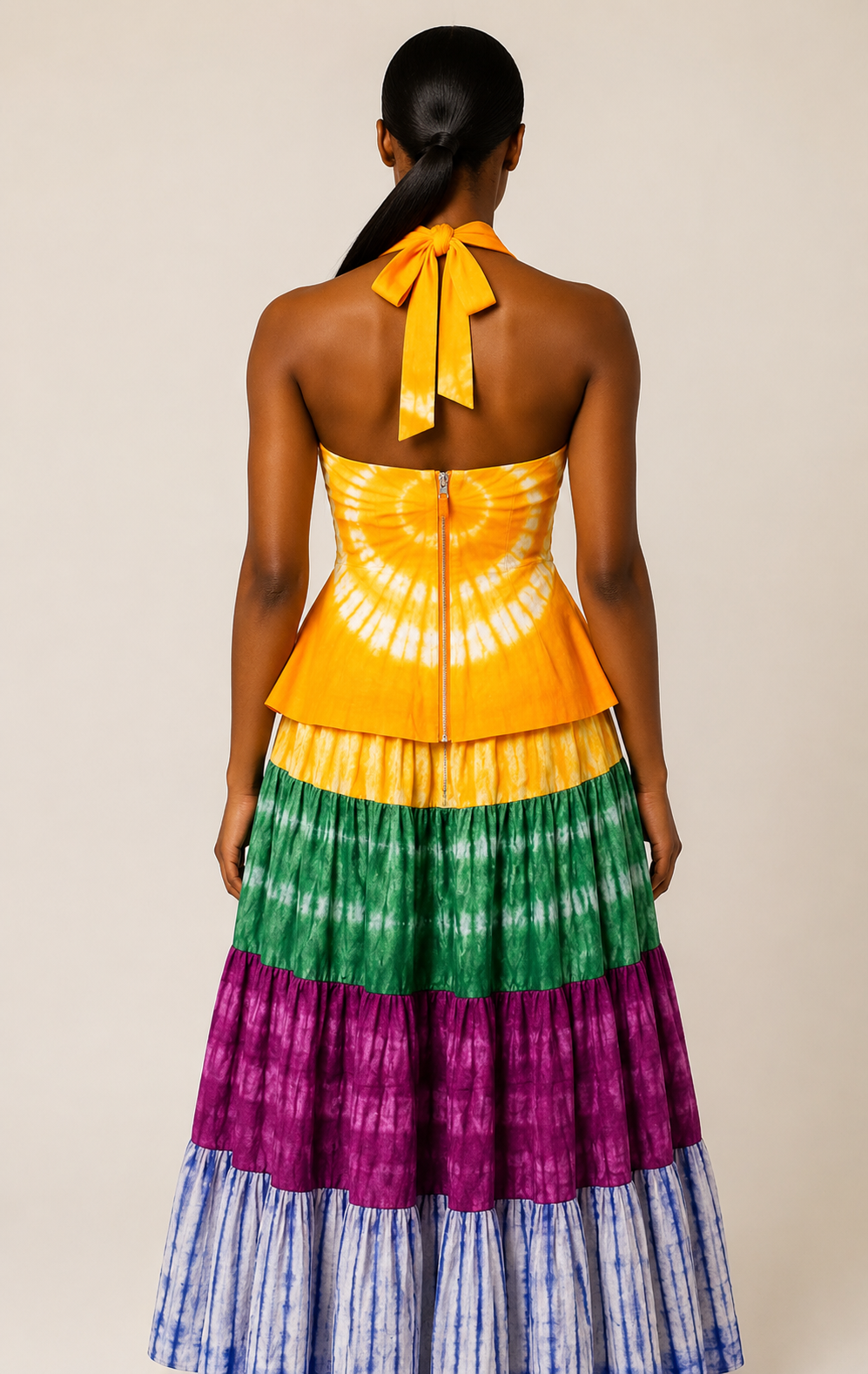 Adire Skirt Set (multicolor)