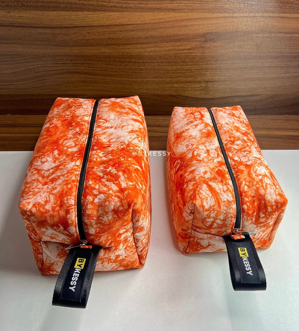 Adire Toiletry / Makeup Bags (M/L)
