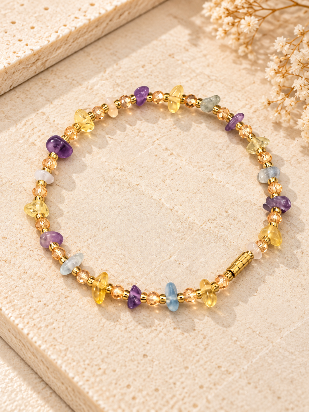 Gem Stone Anklet