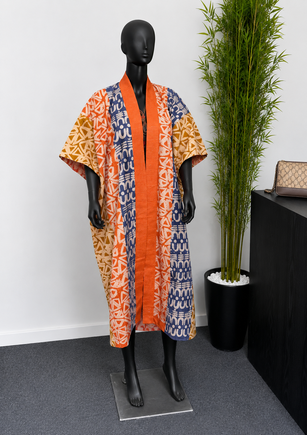 Adire Multicolor Kimono