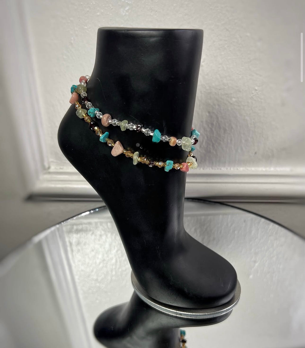 Gem Stone Anklet