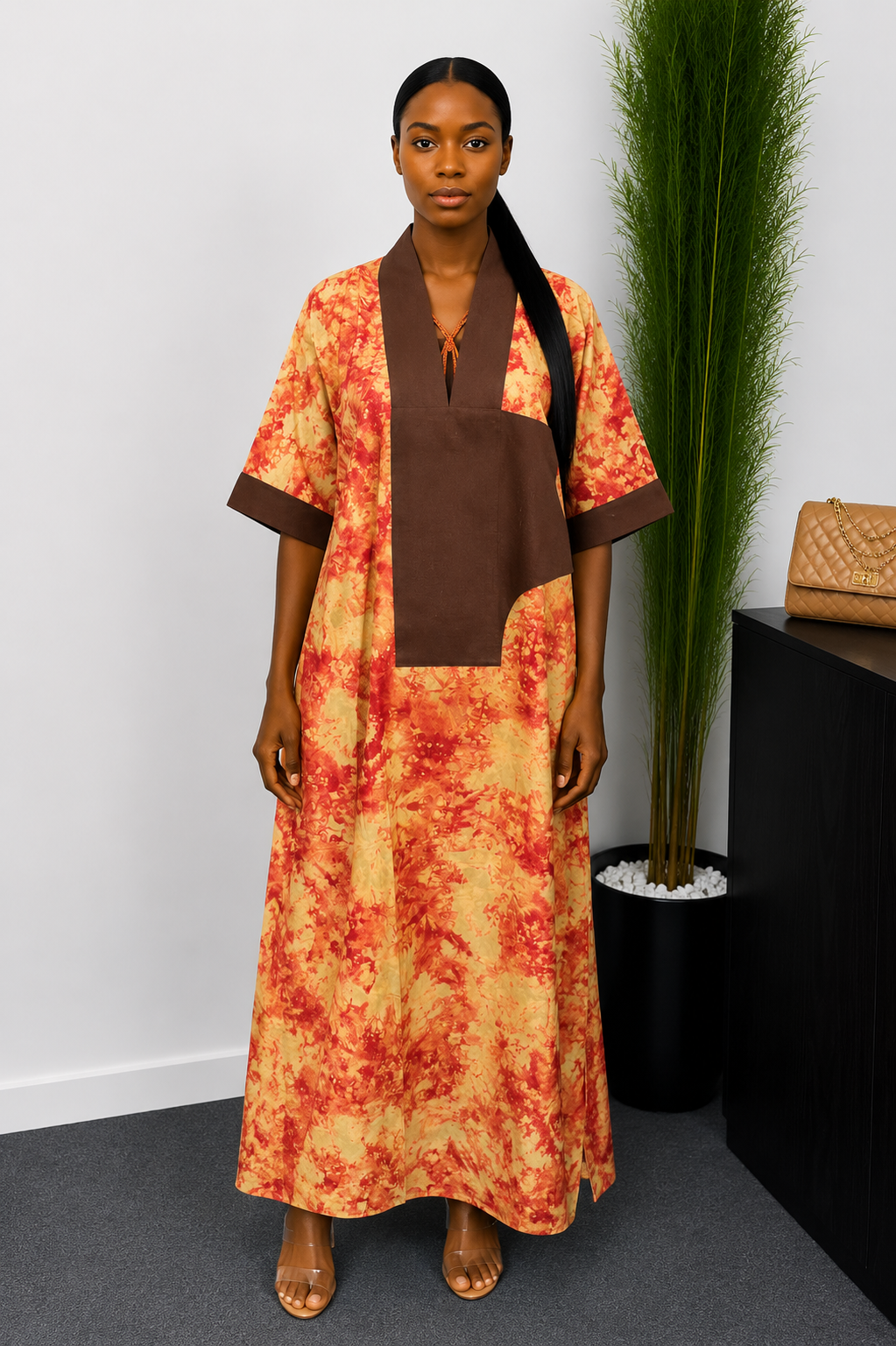 Adire Floral Bubu