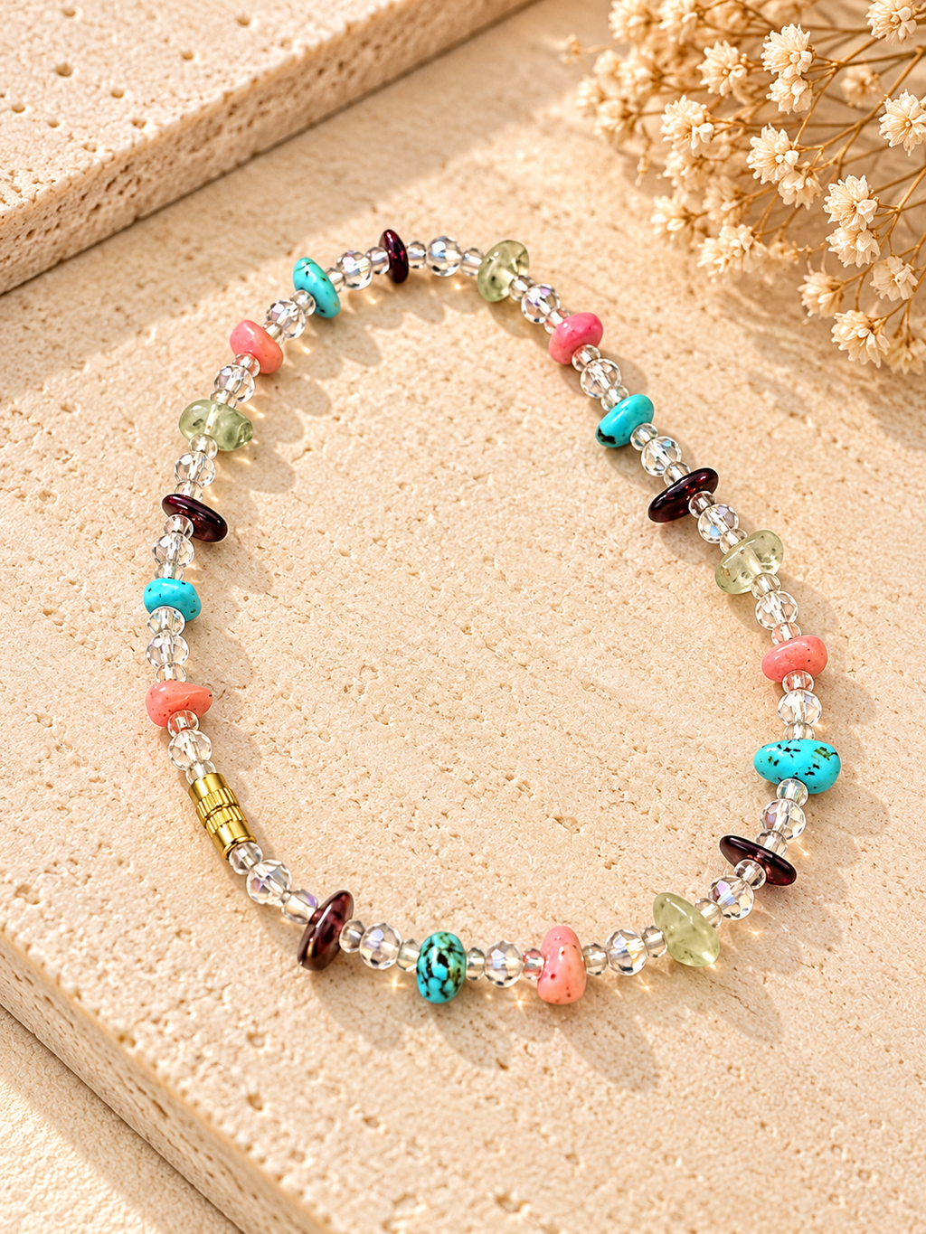 Gem Stone Anklet
