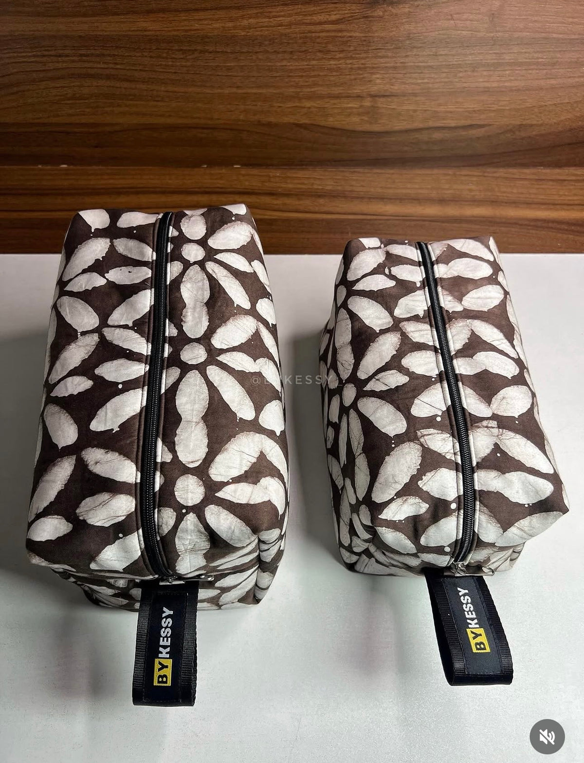 Adire Toiletry / Makeup Bags (L&M)