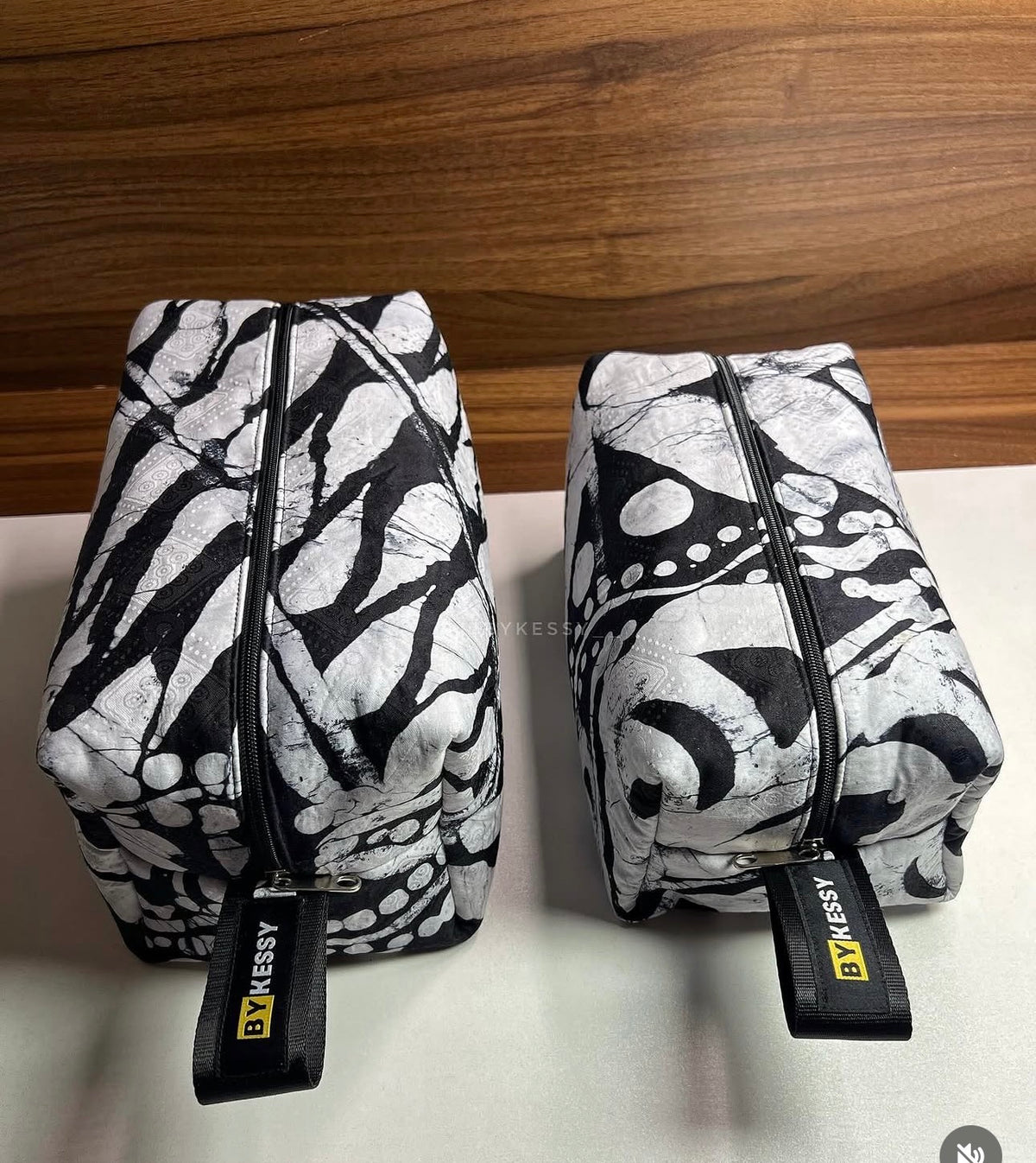 Adire Toiletry / Makeup Bags (L&M)