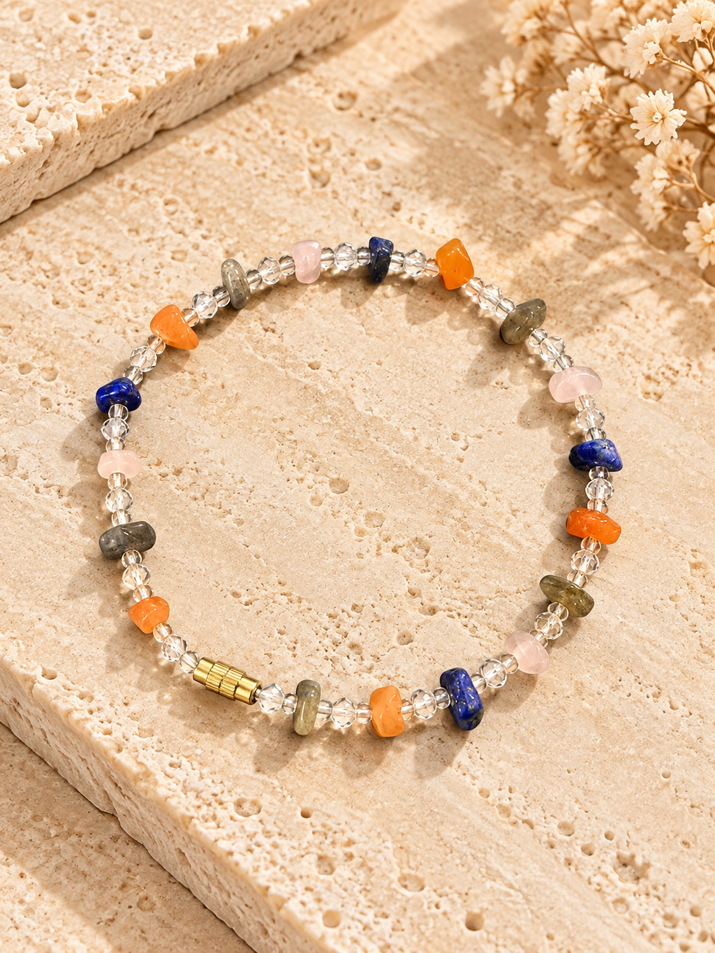 Gem Stone Anklet