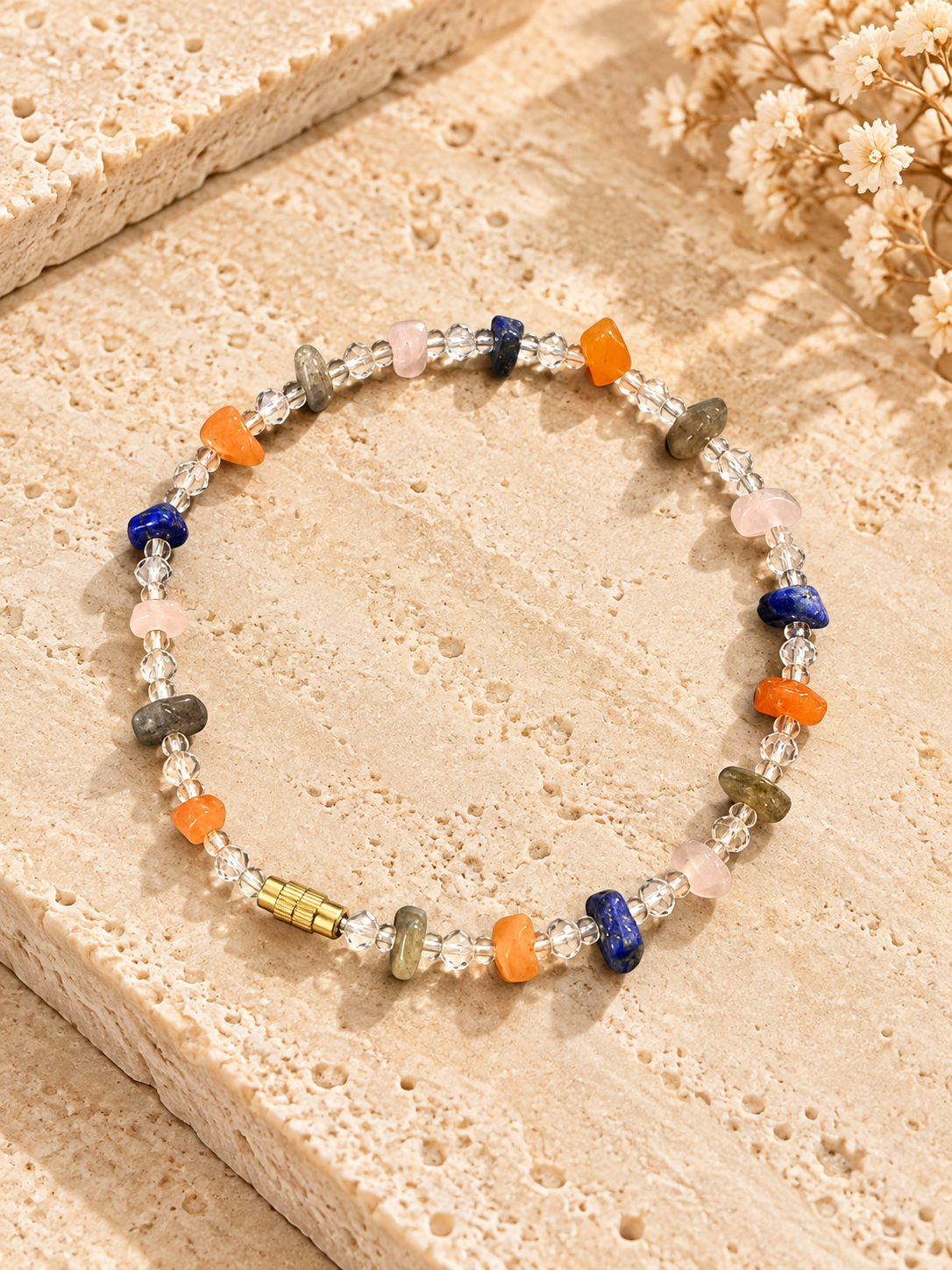 Gem Stone Anklet