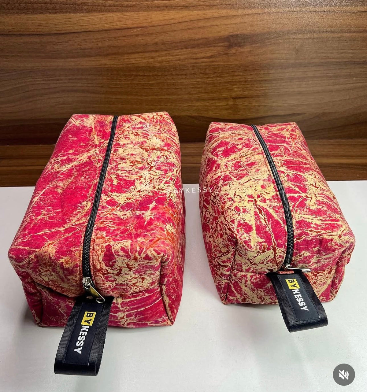 Adire Toiletry / Makeup Bags (L&M)