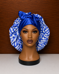 Blue Adire × Silk Reversible Hair
Bonnets