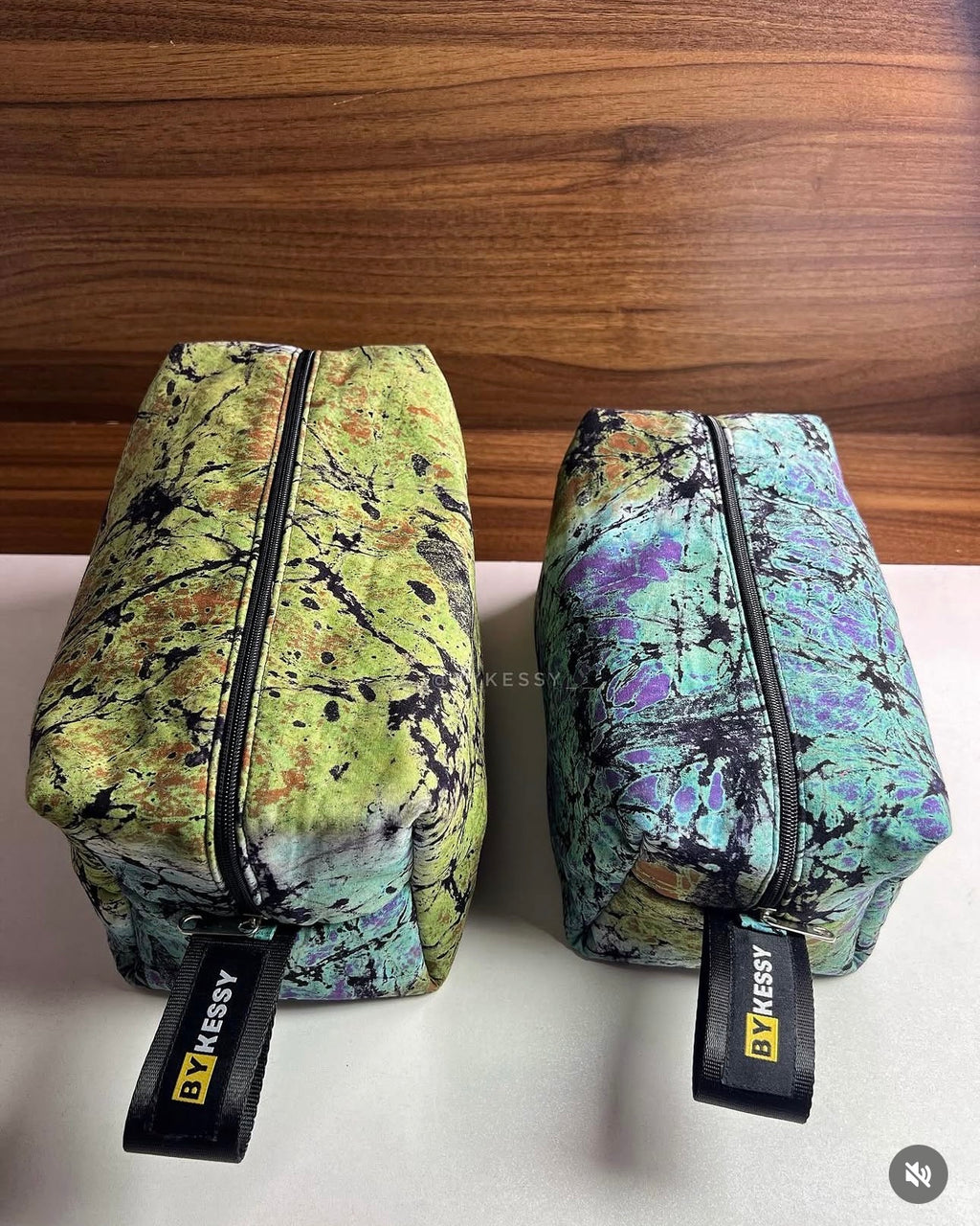 Adire Toiletry / Makeup Bags (L&M)