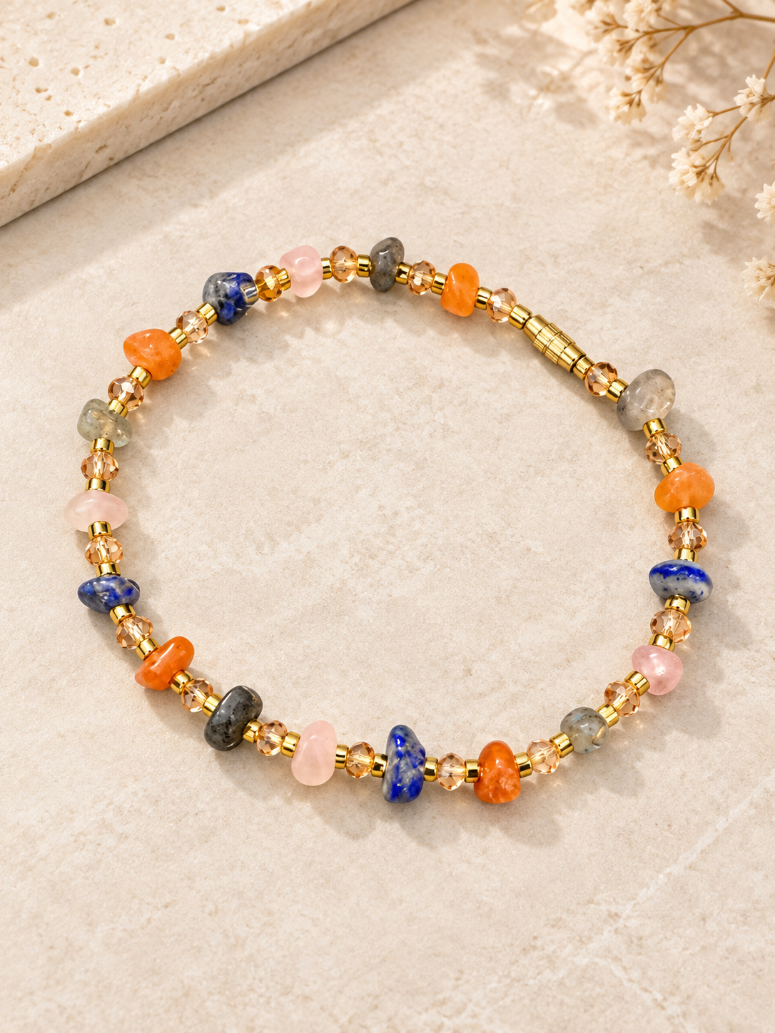 Gem Stone Anklet