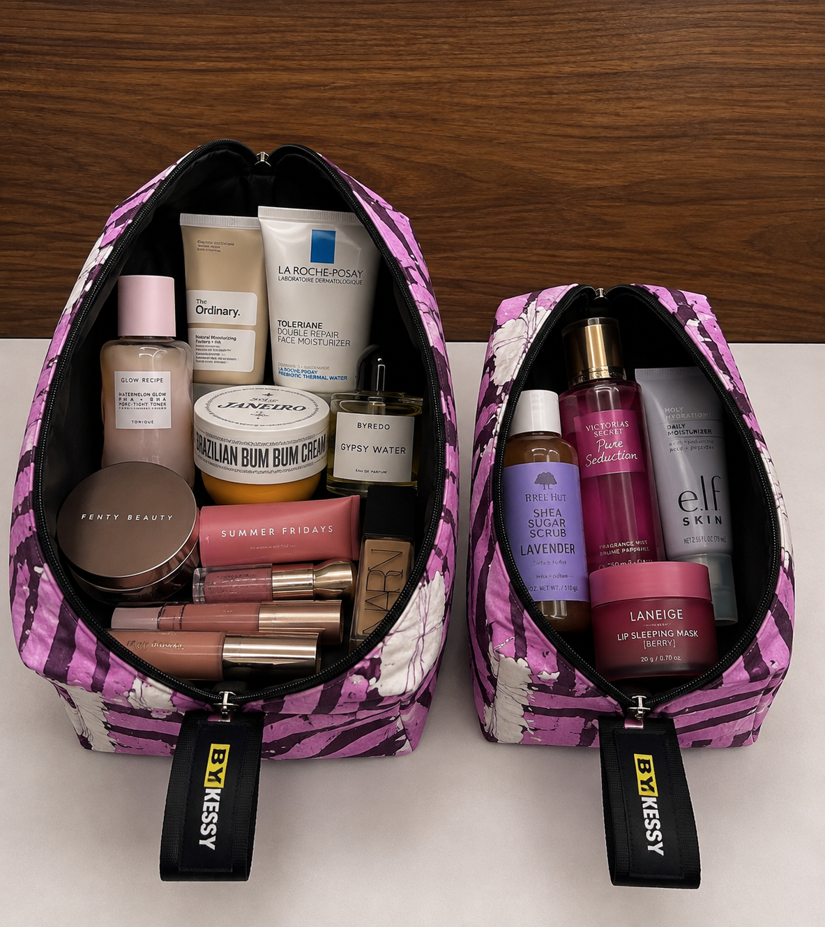 Adire Toiletry / Makeup Bags (L&M)
