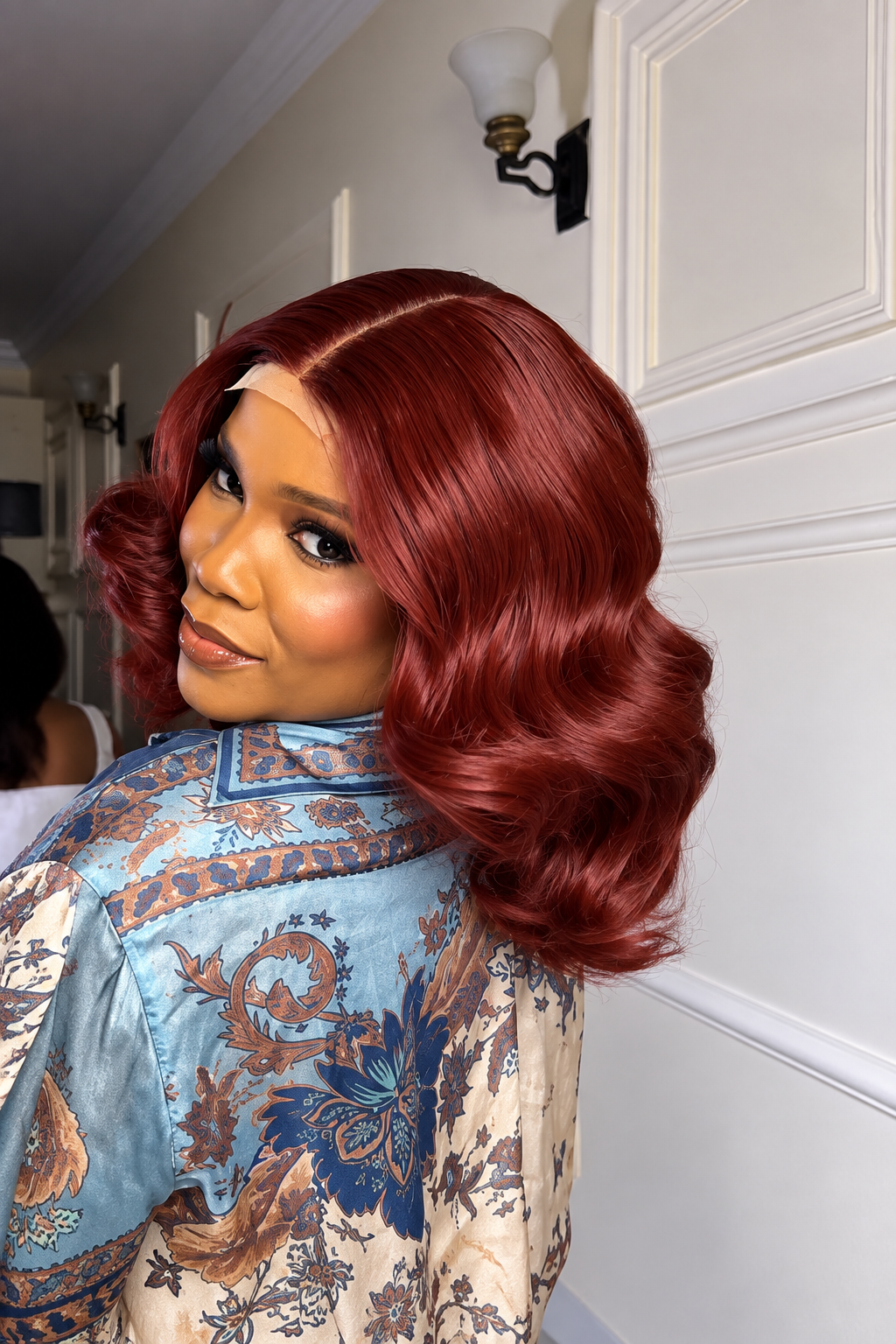 Wig Rain in Ginger short
