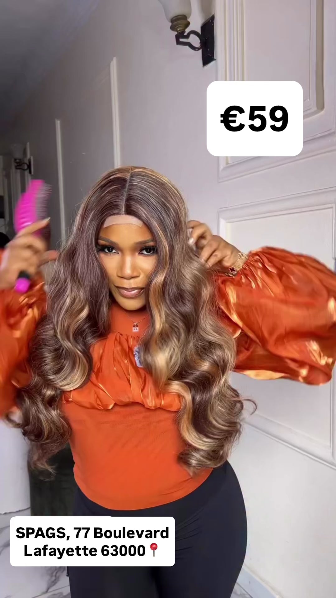 Wig Dora Mix Long
